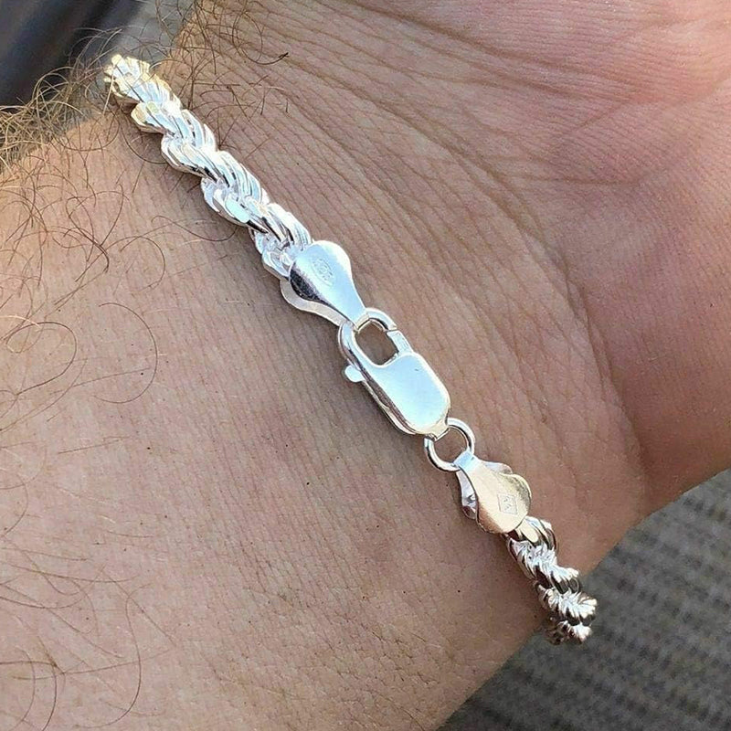 Mens Silver Bracelet