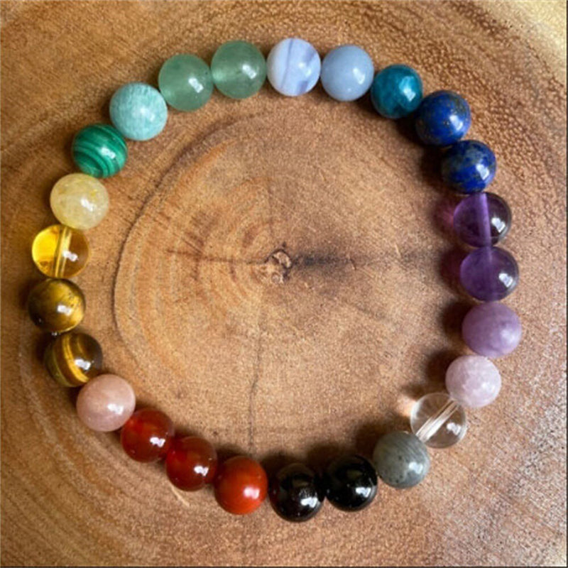 4pcs Natural Stone Bracelet Good Money Luck Health Green Malachite Tiger Eye