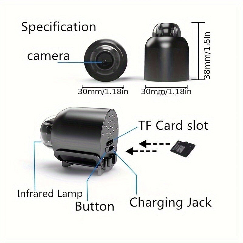 Mini Wireless Record Camera （2Pcs）