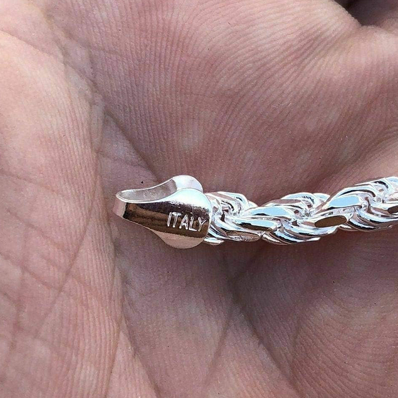 Mens Silver Bracelet