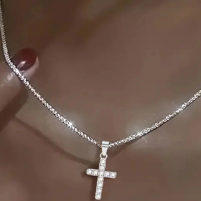Sterling Silver Cross Necklace
