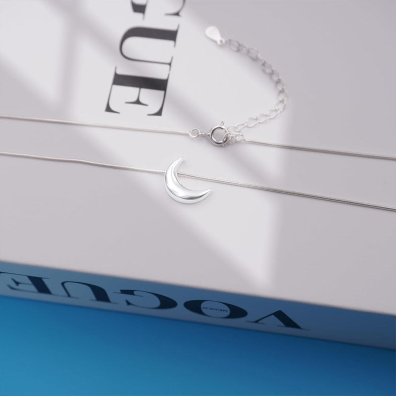 silver necklace charm chain jewelry