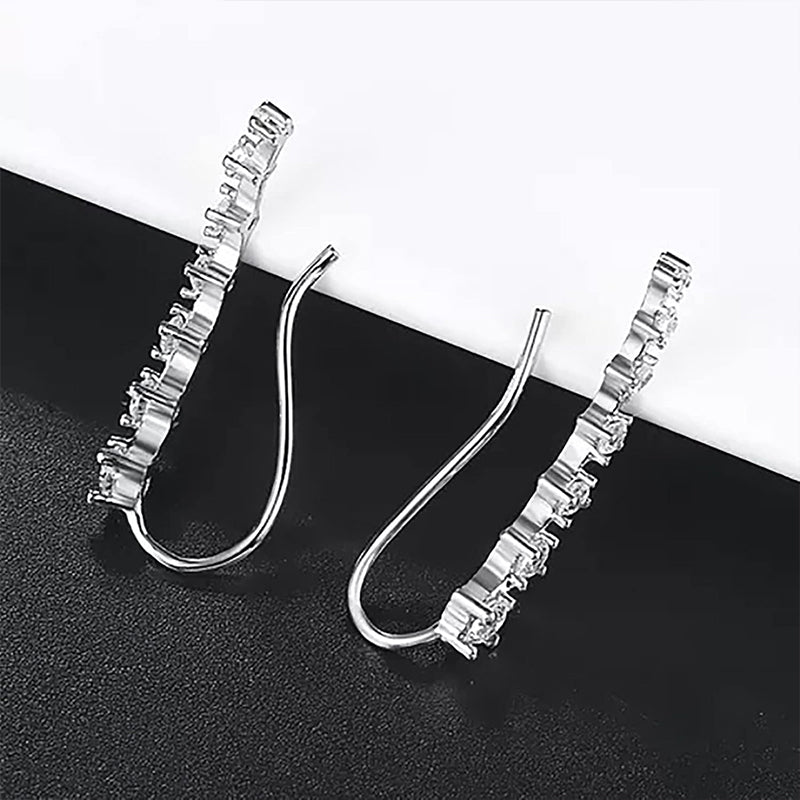 7 Diamonds Star Flashing Diamond Stud （2Pcs）