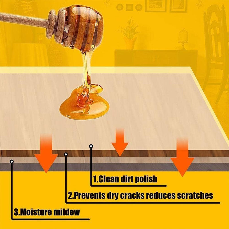 Beeswax furniture wood care