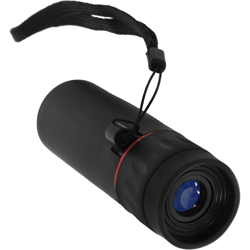 Black 10x25 Single-Tube Telescope