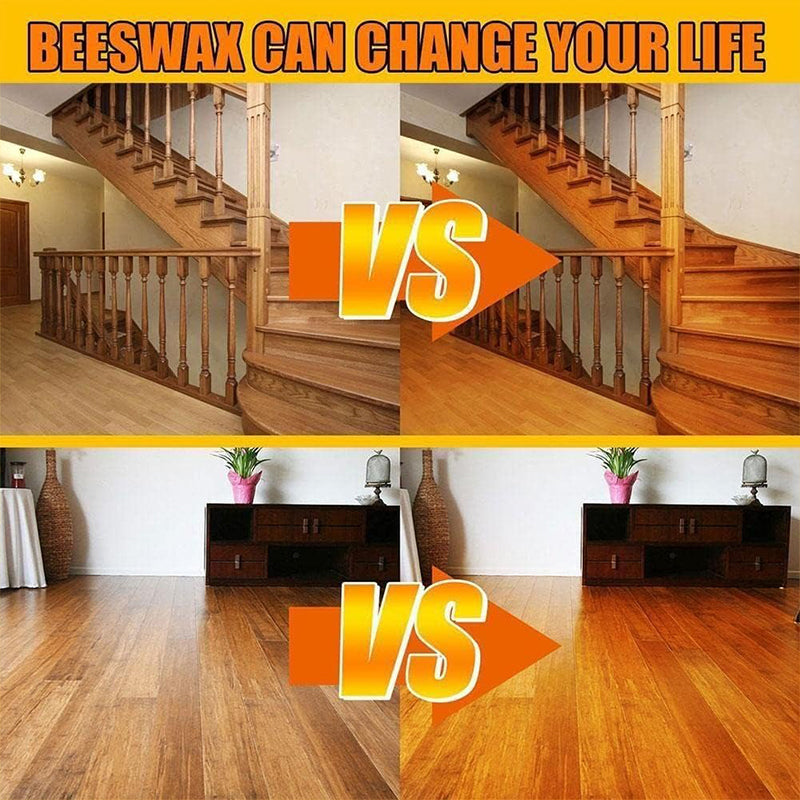 Beeswax furniture wood care