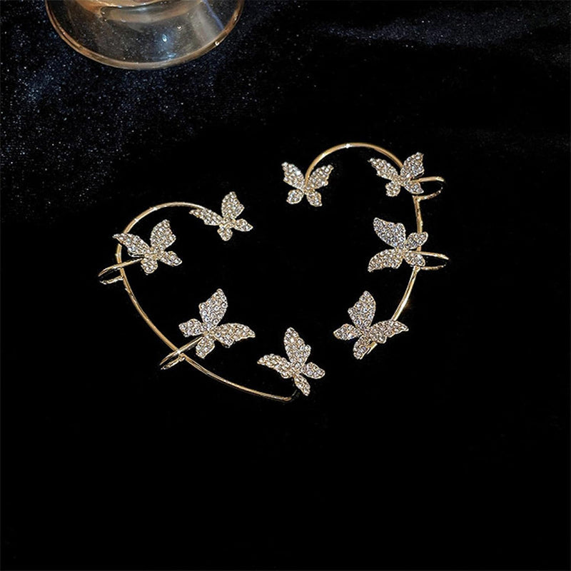 Butterfly Clip Earrings