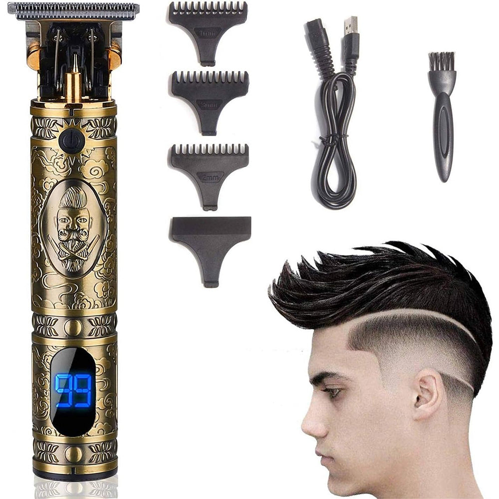 Hair Trimmer Rechargeable Haircut & Grooming Kit LED Display