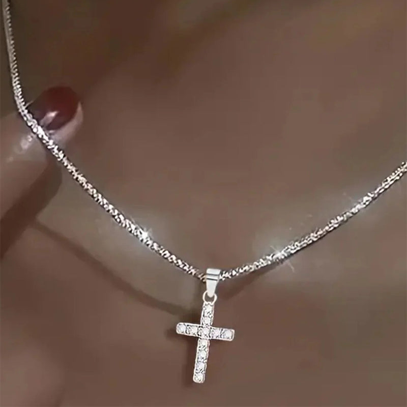Sterling Silver Cross Necklace