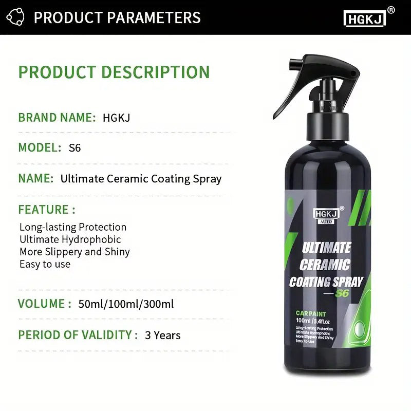 Car ProtectionCoating Spray