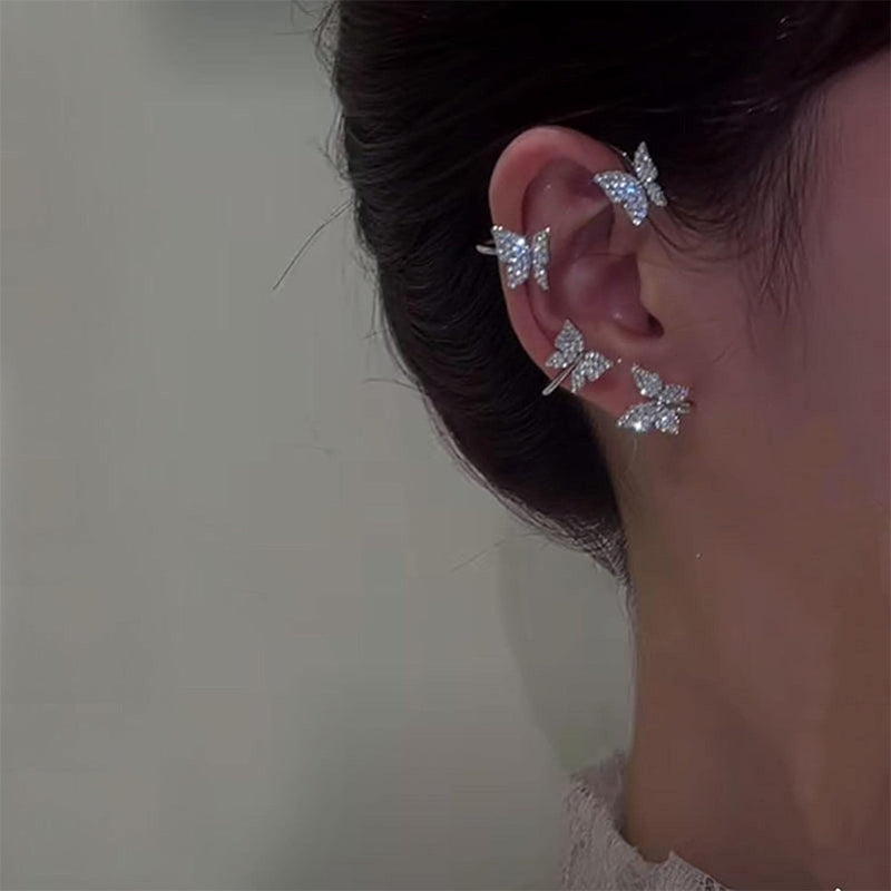 Butterfly Clip Earrings