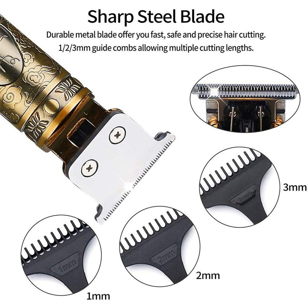 Hair Trimmer Rechargeable Haircut & Grooming Kit LED Display