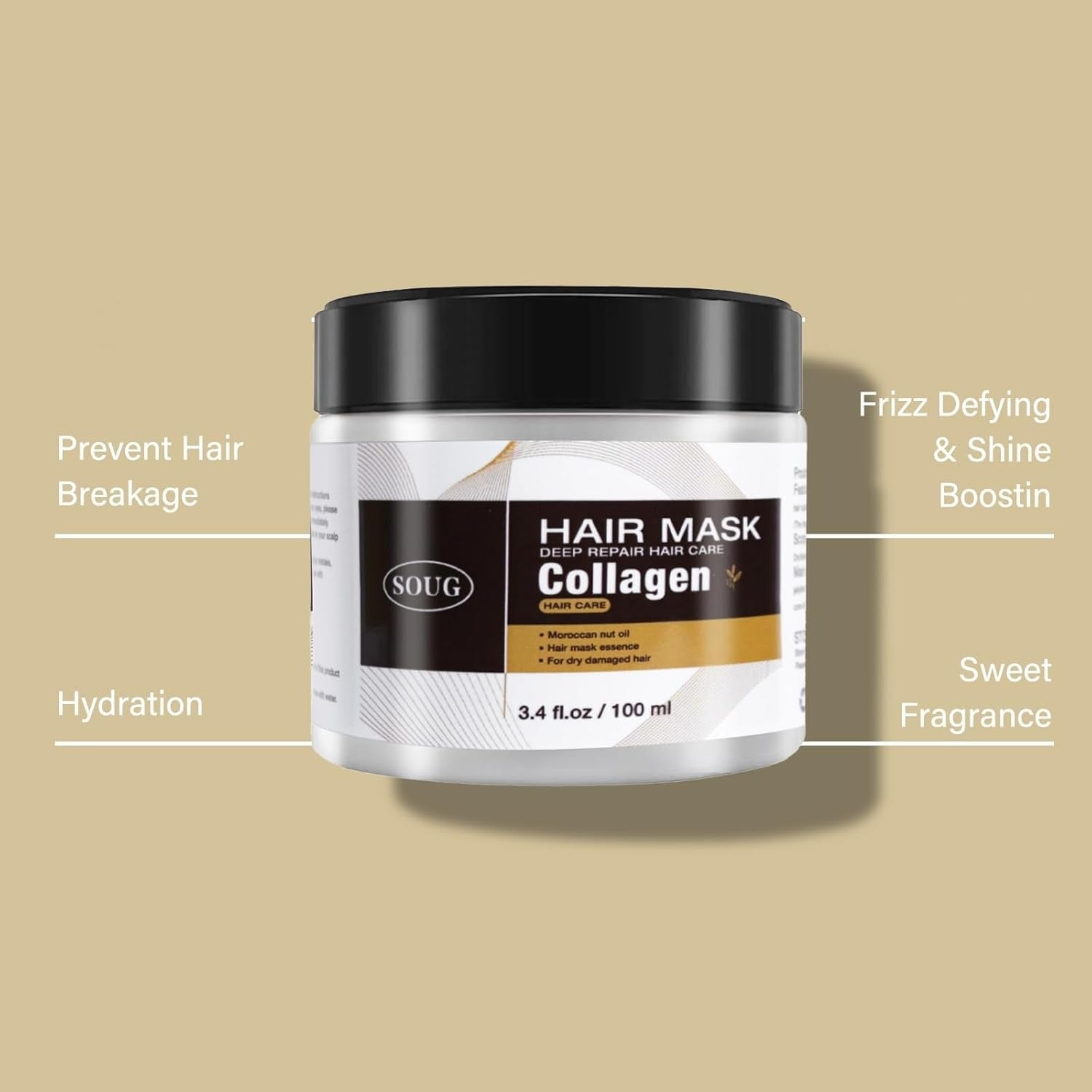 Collagen Hair Mask 100ml (2PC)