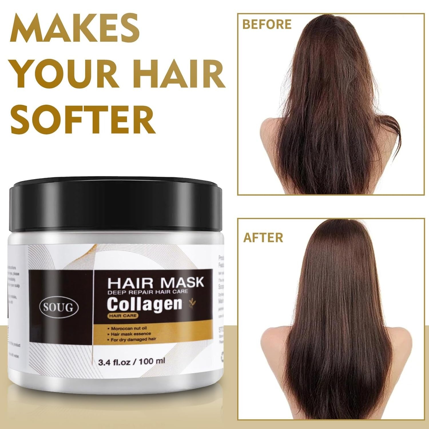 Collagen Hair Mask 100ml (2PC)